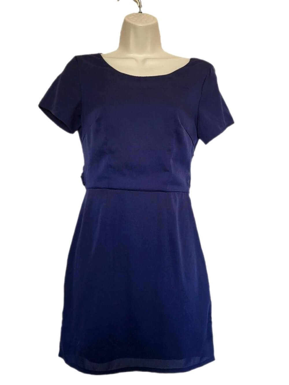 TOBI Women's Navy Blue Mini Dress Fully Lined Size Small
